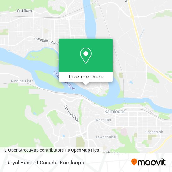 Royal Bank of Canada map