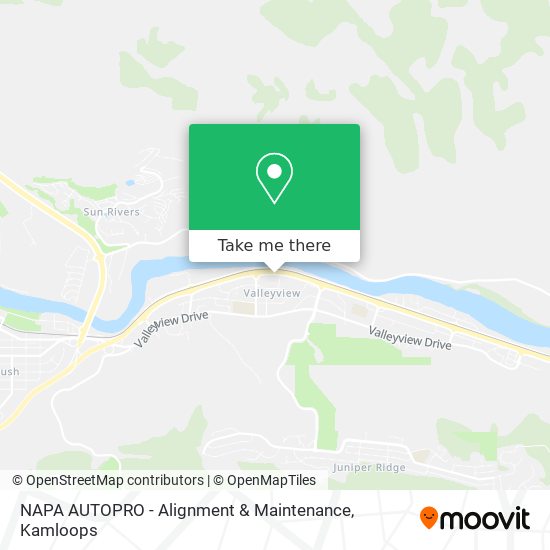 NAPA AUTOPRO - Alignment & Maintenance map