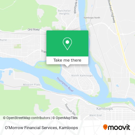 O'Morrow Financial Services map