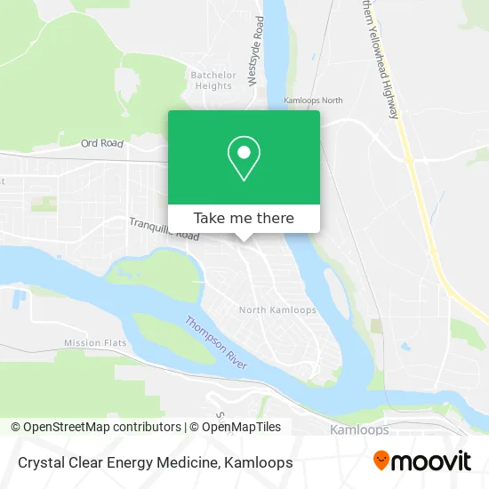 Crystal Clear Energy Medicine map