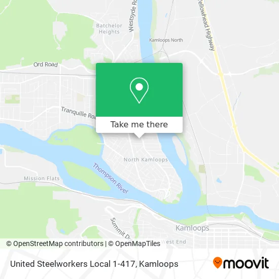 United Steelworkers Local 1-417 map