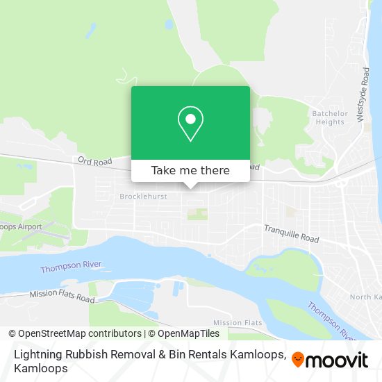 Lightning Rubbish Removal & Bin Rentals Kamloops plan