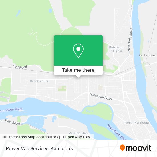 Power Vac Services map