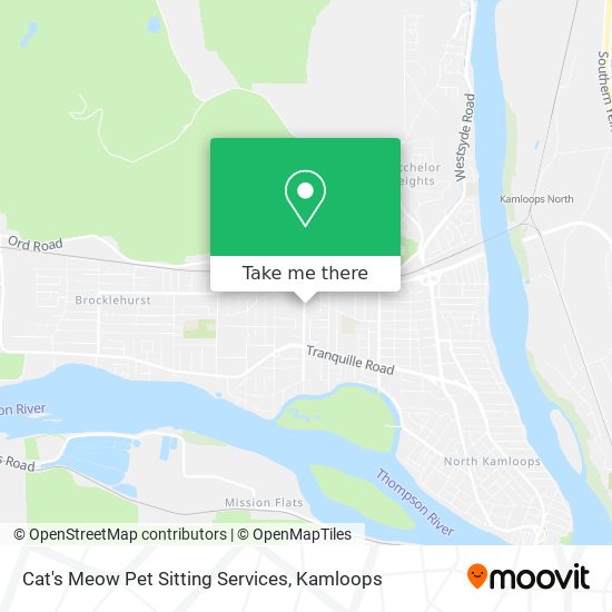 Cat's Meow Pet Sitting Services map