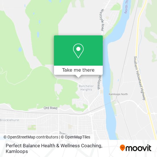 Perfect Balance Health & Wellness Coaching map