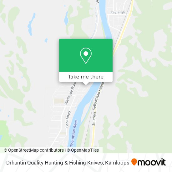 Drhuntin Quality Hunting & Fishing Knives map