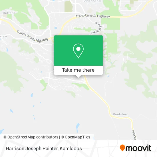 Harrison Joseph Painter map