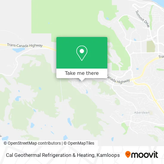 Cal Geothermal Refrigeration & Heating map