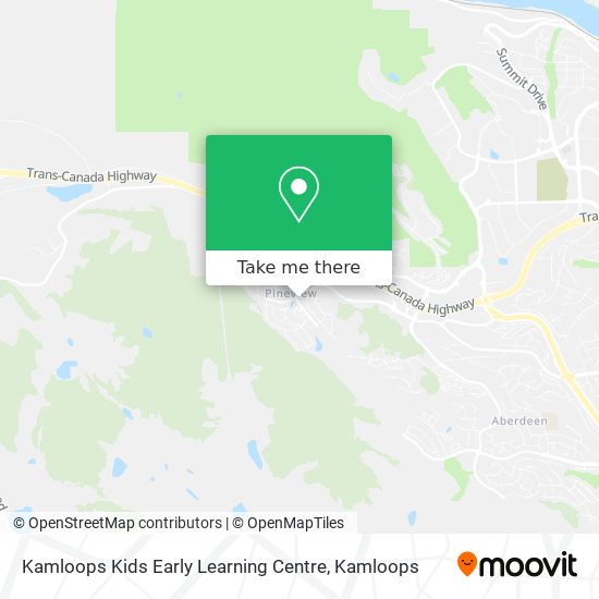 Kamloops Kids Early Learning Centre plan