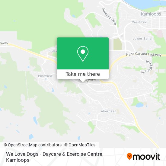 We Love Dogs - Daycare & Exercise Centre map