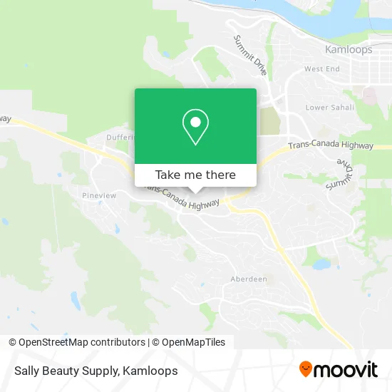 Sally Beauty Supply map