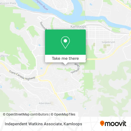 Independent Watkins Associate map