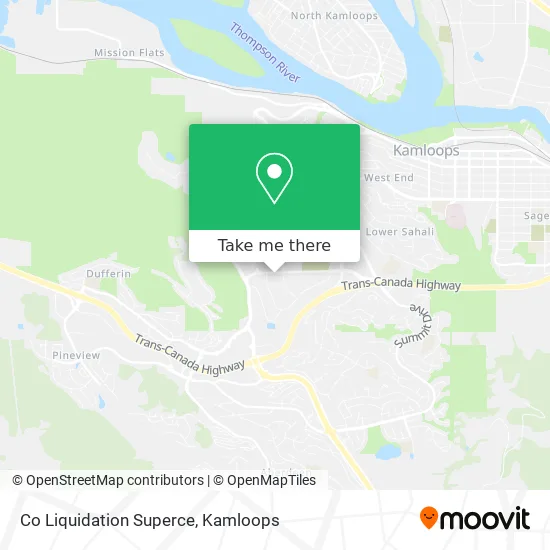 Co Liquidation Superce map