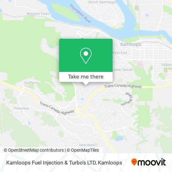 Kamloops Fuel Injection & Turbo's LTD map