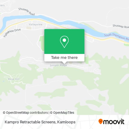 Kampro Retractable Screens map