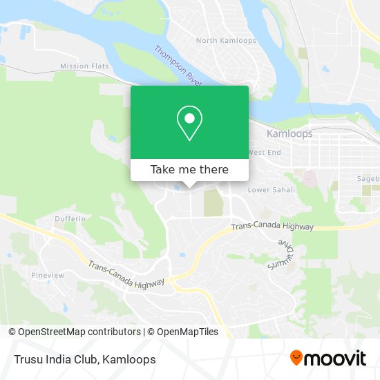 Trusu India Club map