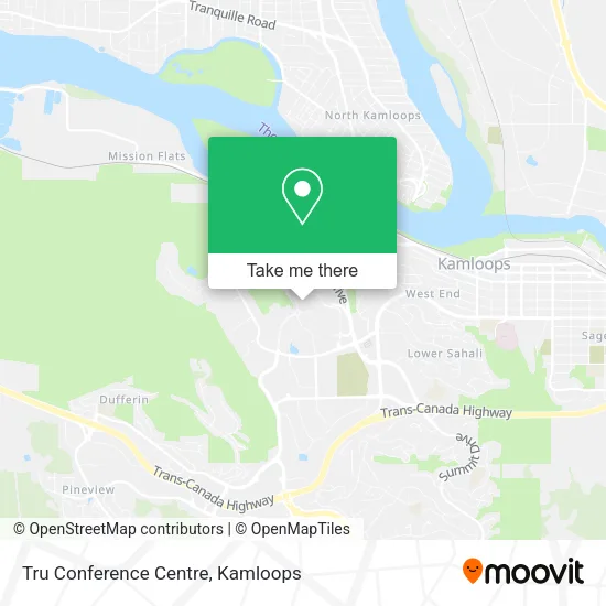 Tru Conference Centre map