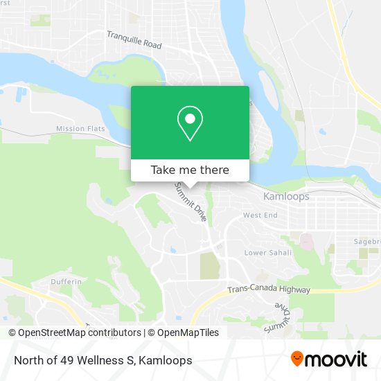 North of 49 Wellness S map