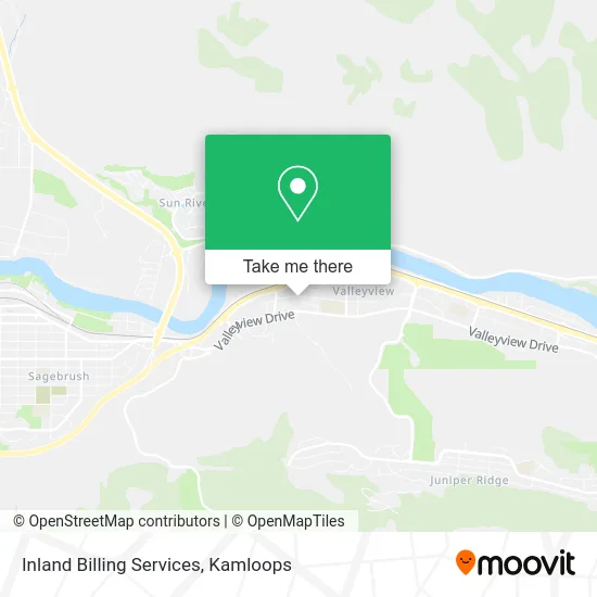 Inland Billing Services map