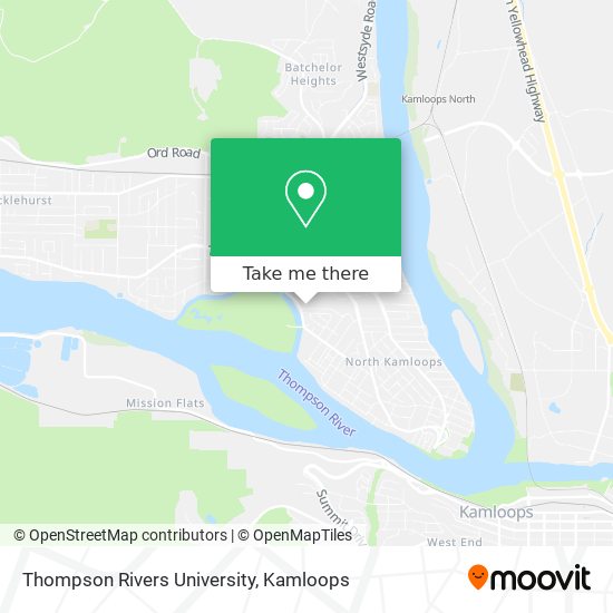 Thompson Rivers University plan