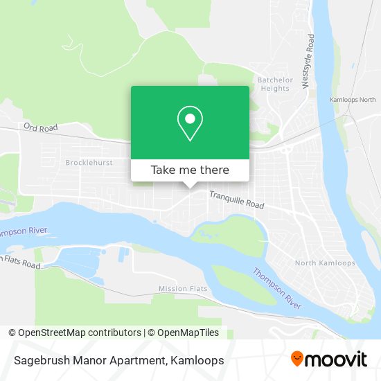 Sagebrush Manor Apartment map