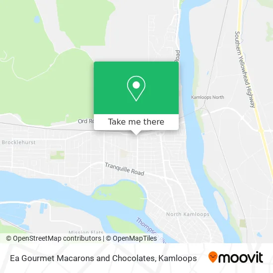 Ea Gourmet Macarons and Chocolates map