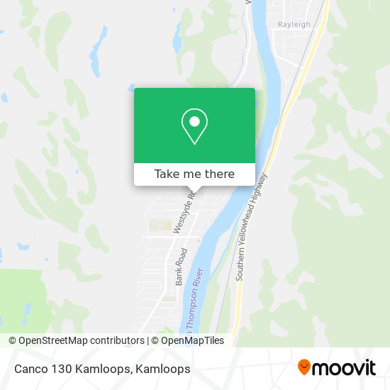 Canco 130 Kamloops map