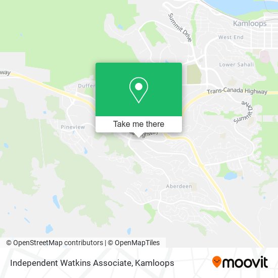 Independent Watkins Associate map