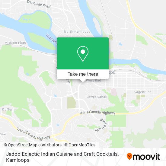 Jadoo Eclectic Indian Cuisine and Craft Cocktails map