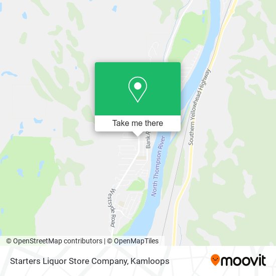 Starters Liquor Store Company map