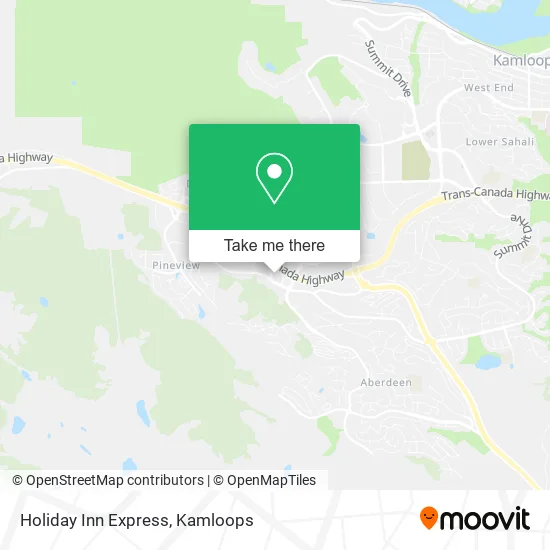 Holiday Inn Express map