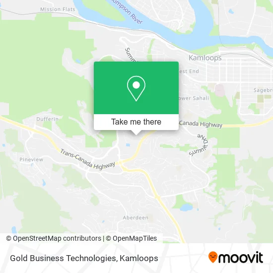 Gold Business Technologies map