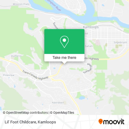 Lil' Foot Childcare map