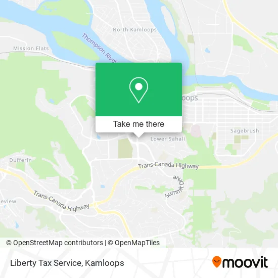 Liberty Tax Service map