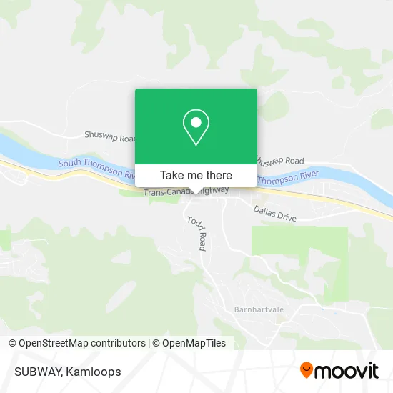 SUBWAY map