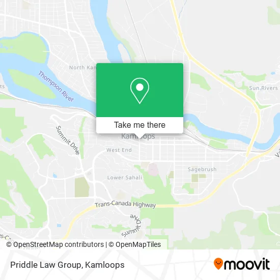 Priddle Law Group map