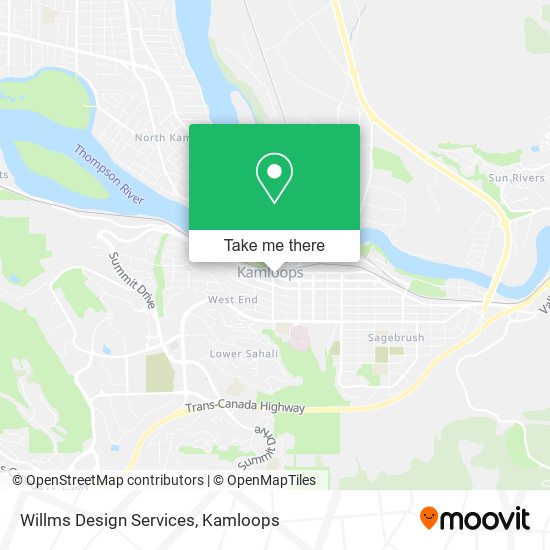 Willms Design Services map