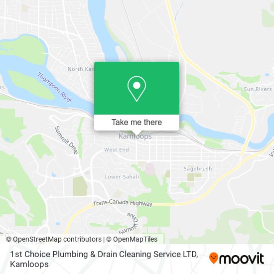1st Choice Plumbing & Drain Cleaning Service LTD map
