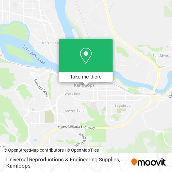 Universal Reproductions & Engineering Supplies map