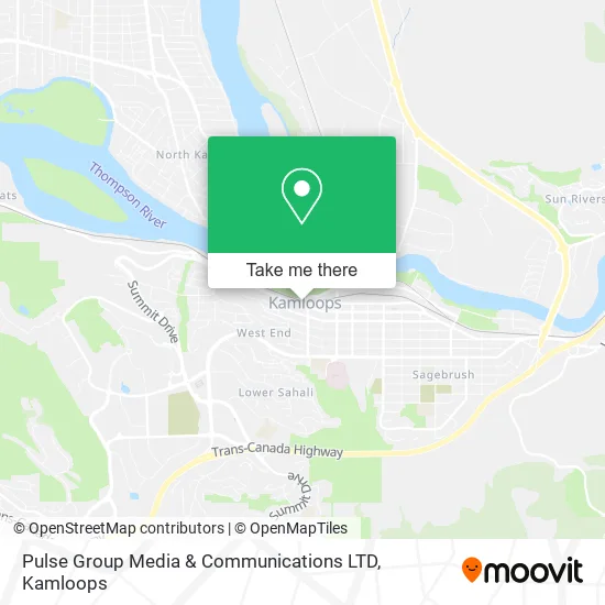 Pulse Group Media & Communications LTD map