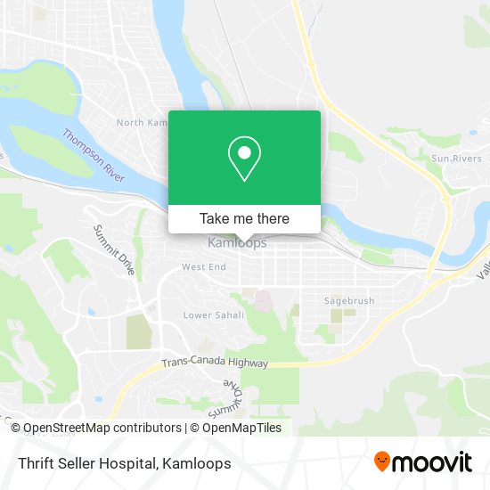 Thrift Seller Hospital map