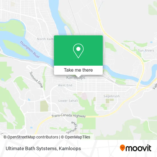 Ultimate Bath Sytstems map