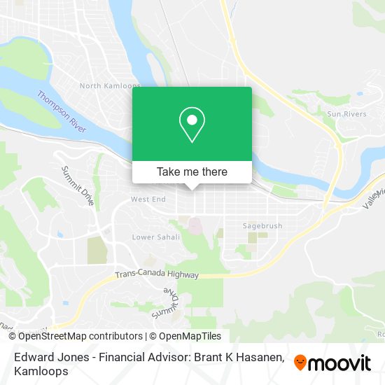 Edward Jones - Financial Advisor: Brant K Hasanen map