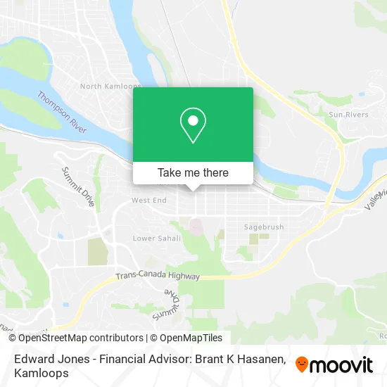 Edward Jones - Financial Advisor: Brant K Hasanen map