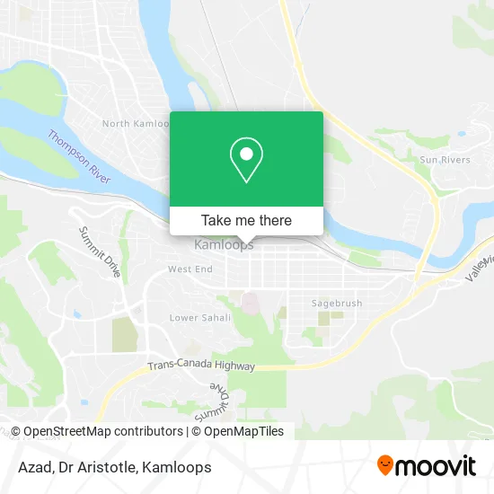 Azad, Dr Aristotle map