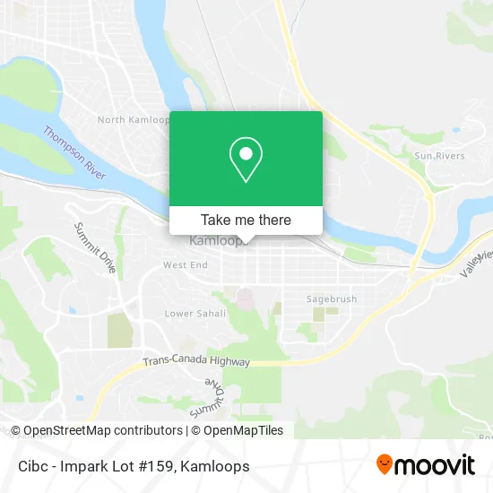 Cibc - Impark Lot #159 map