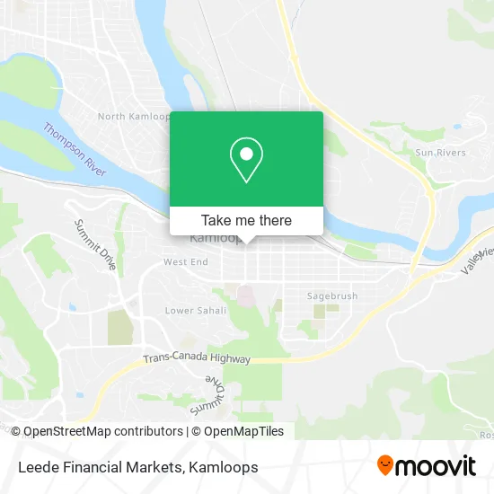 Leede Financial Markets map