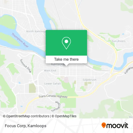 Focus Corp map