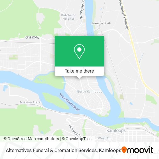 Alternatives Funeral & Cremation Services map