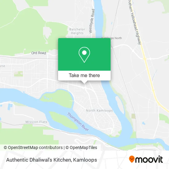 Authentic Dhaliwal's Kitchen map